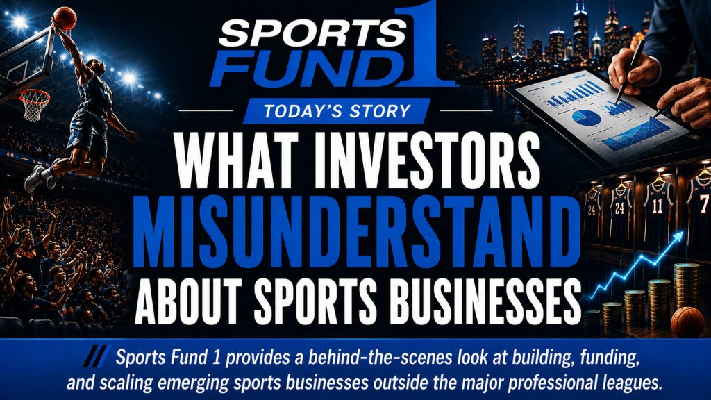 What Investors Misunderstand About Sport Businesses What Investors Misunderstand About Sports Businesses